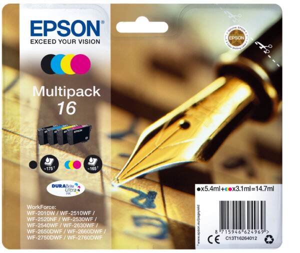C13T16264012 Epson Pen and crossword 16 Series ' ' multipack